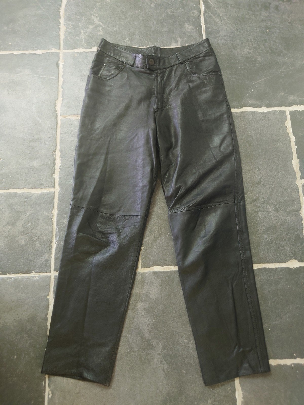Leren broek met Levi's logo, W29 L32, Rob2932, Zwart, W32 (confectie 46) of kleiner, Ophalen of Verzenden, Zo goed als nieuw