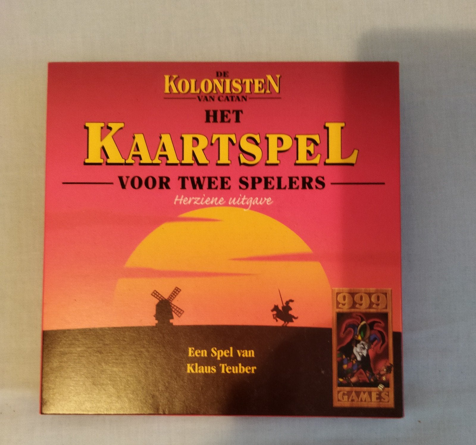 het kaartspel van de kolonisten, Een of twee spelers, Ophalen, Nieuw, Klaus Teuber