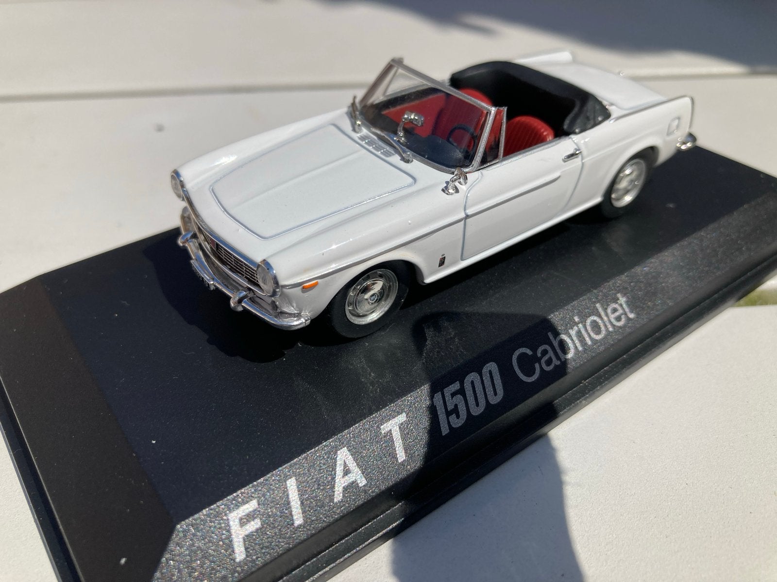 Norev Fiat 1500 Cabriolet 1/43 - Nieuw in verpakking, Ophalen of Verzenden, Nieuw