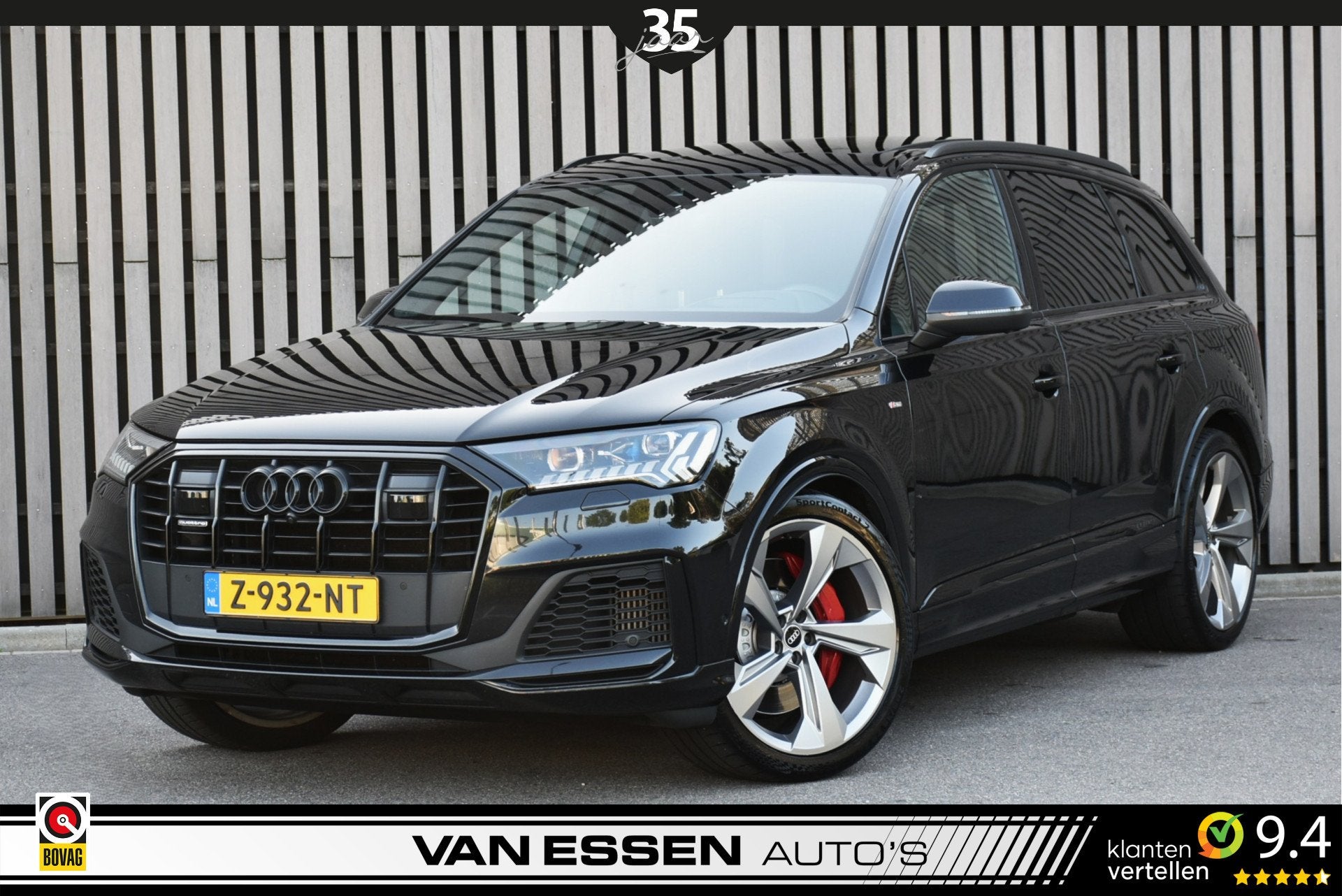 Audi Q7 60 TFSI e Quattro Competition Pano Luchtvering Trekh, Auto's, Automaat, Euro 6, 2995 cc, Zwart