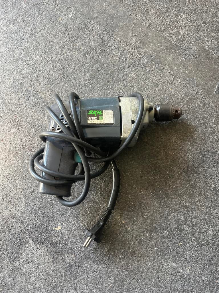 Oude Skil Boormachine 400W - Vintage Boor, Ophalen, Gebruikt, 400 tot 600 watt, Boormachine