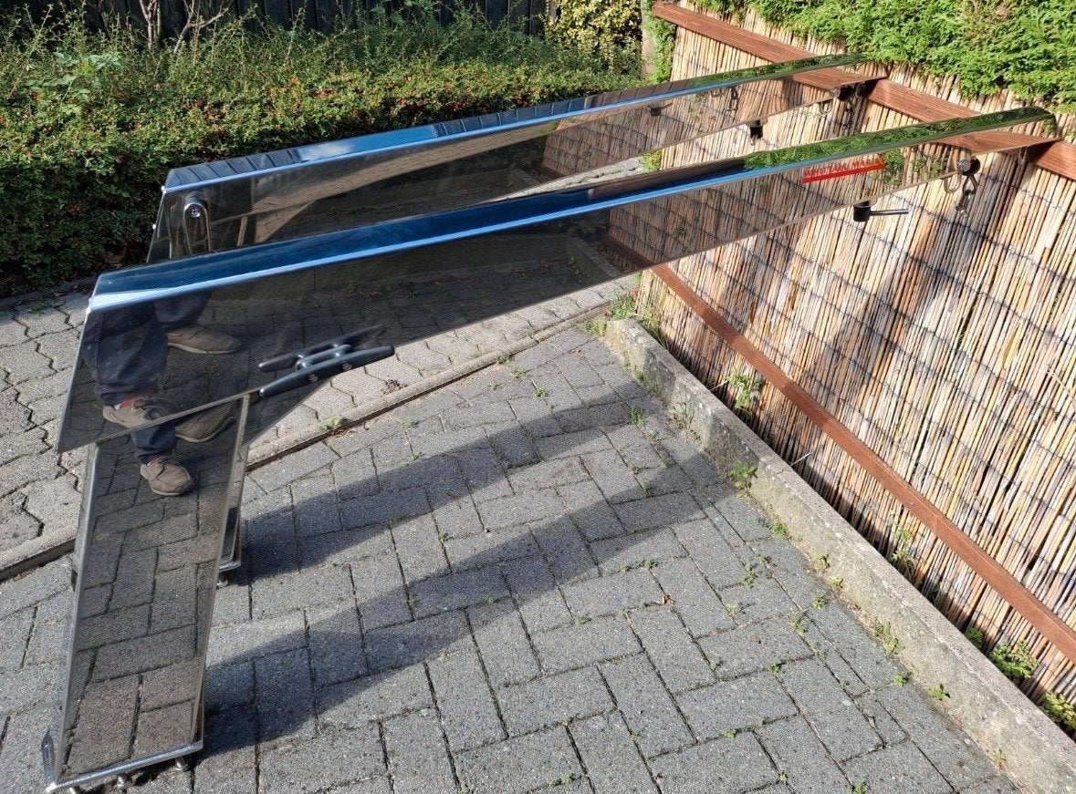 RVS 316 Davits Takels. Whittall 260kg. Davit / Davids David, Ophalen of Verzenden, Zo goed als nieuw, Zeilboot of Motorboot