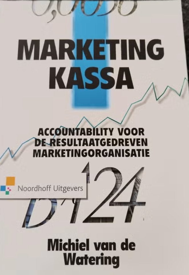 Marketingkassa, Accountability voor de resultaatgedreven, Nieuw, Noordhoff Uitgevers, Alpha, HBO