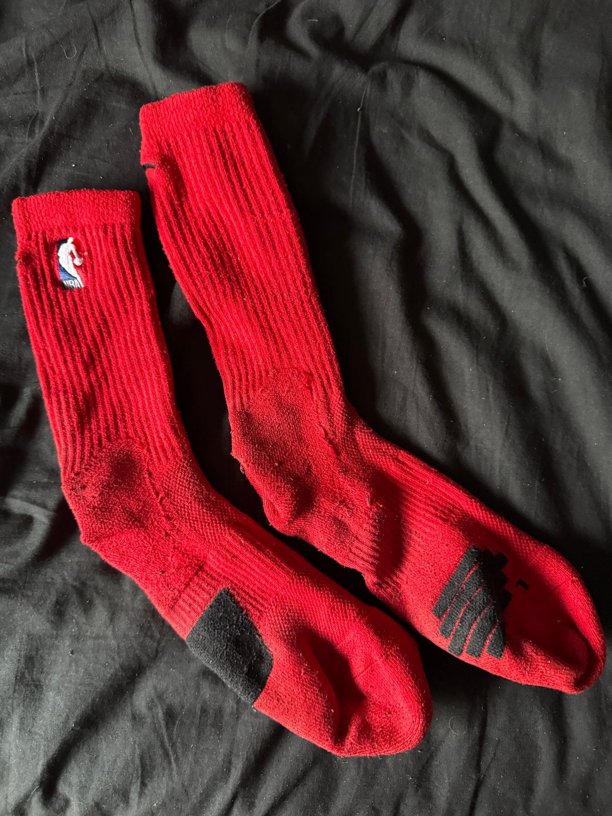 Rode Nike NBA sokken - Maat 43-46, Kleding | Heren, Sokken en Kousen, Ophalen of Verzenden, Gedragen, Maat 43 t/m 46, Overige kleuren