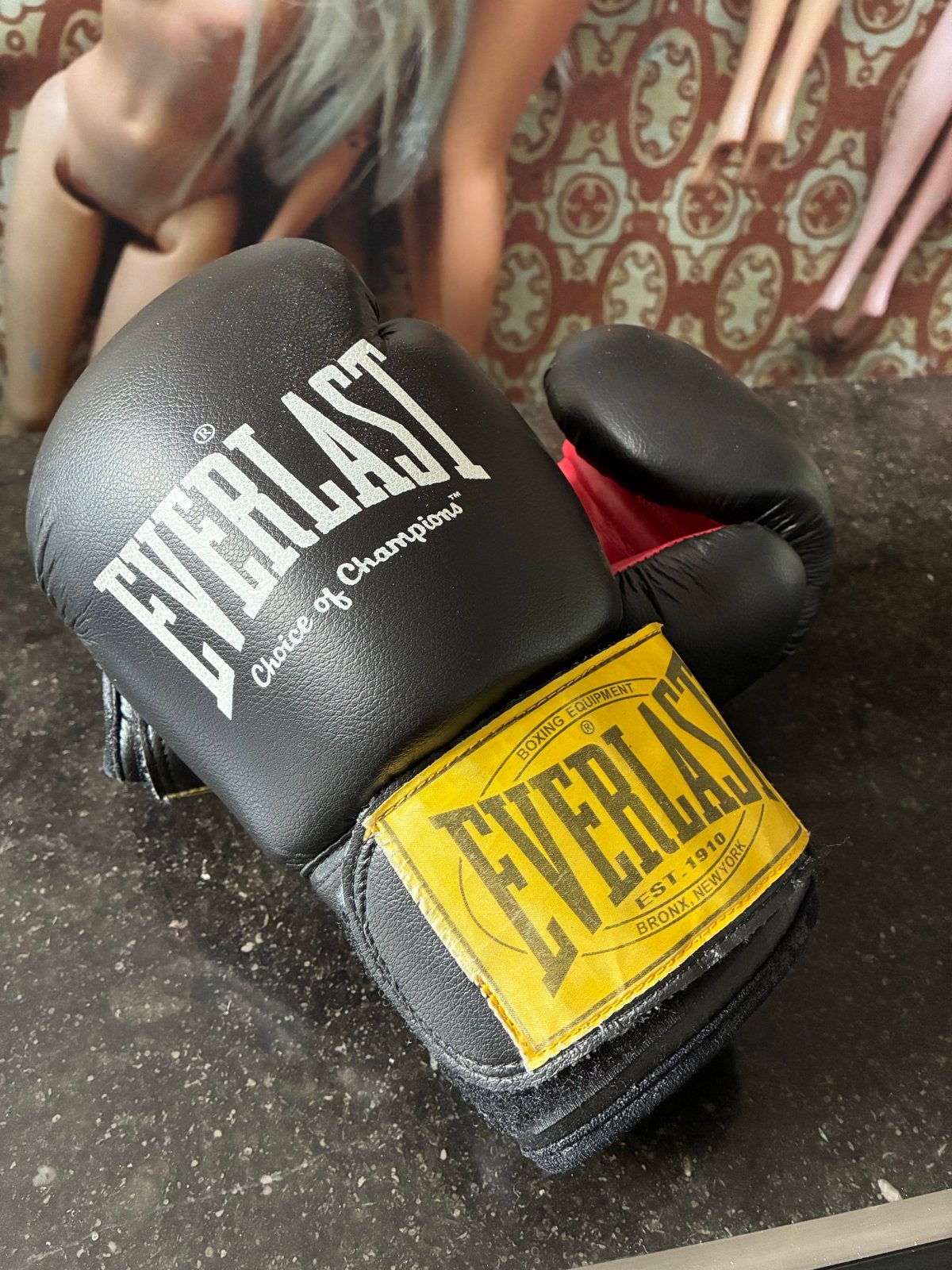 Everlast Bokshandschoenen 10 oz met Nikko Sports bandages, Sport en Fitness, Ophalen of Verzenden, Gebruikt, Bokshandschoenen