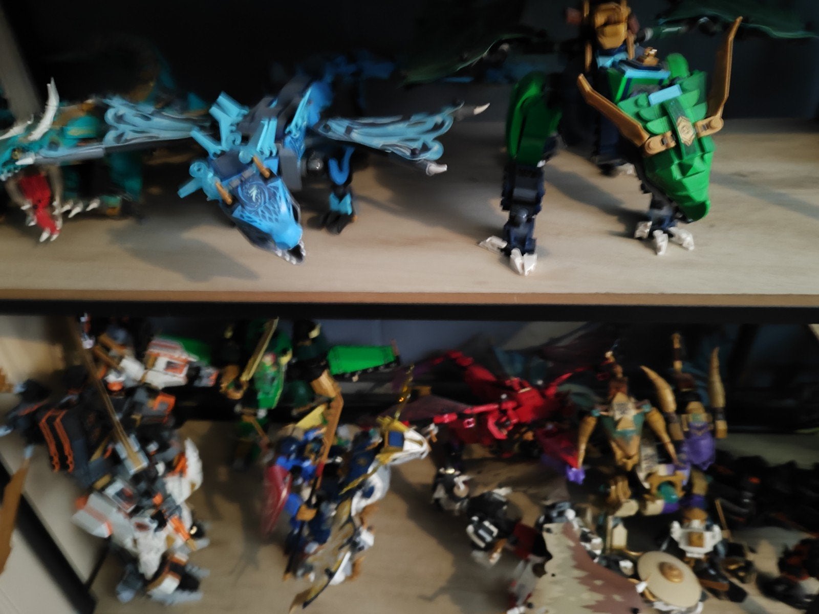 veel Lego Ninjago bionicles en los, Kinderen en Baby's, Ophalen, Gebruikt