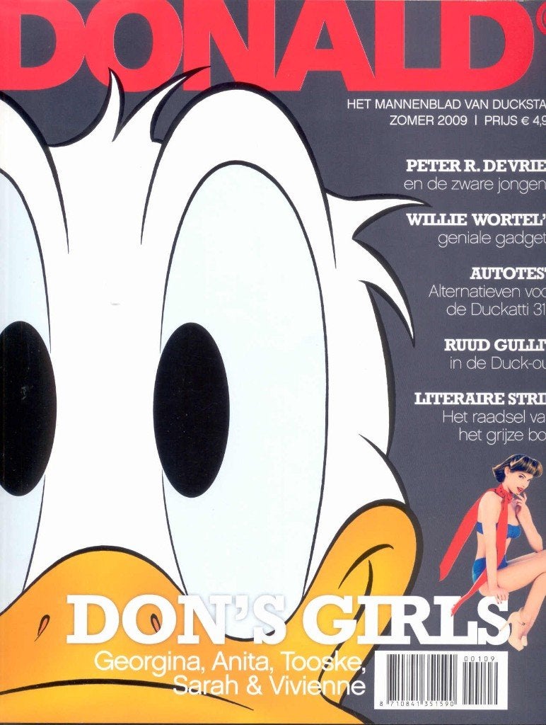 Donald Duck Glossy, 5x SC, elk 150 blz., Sanoma, 2009-2011, Ophalen of Verzenden, Zo goed als nieuw, Glossy