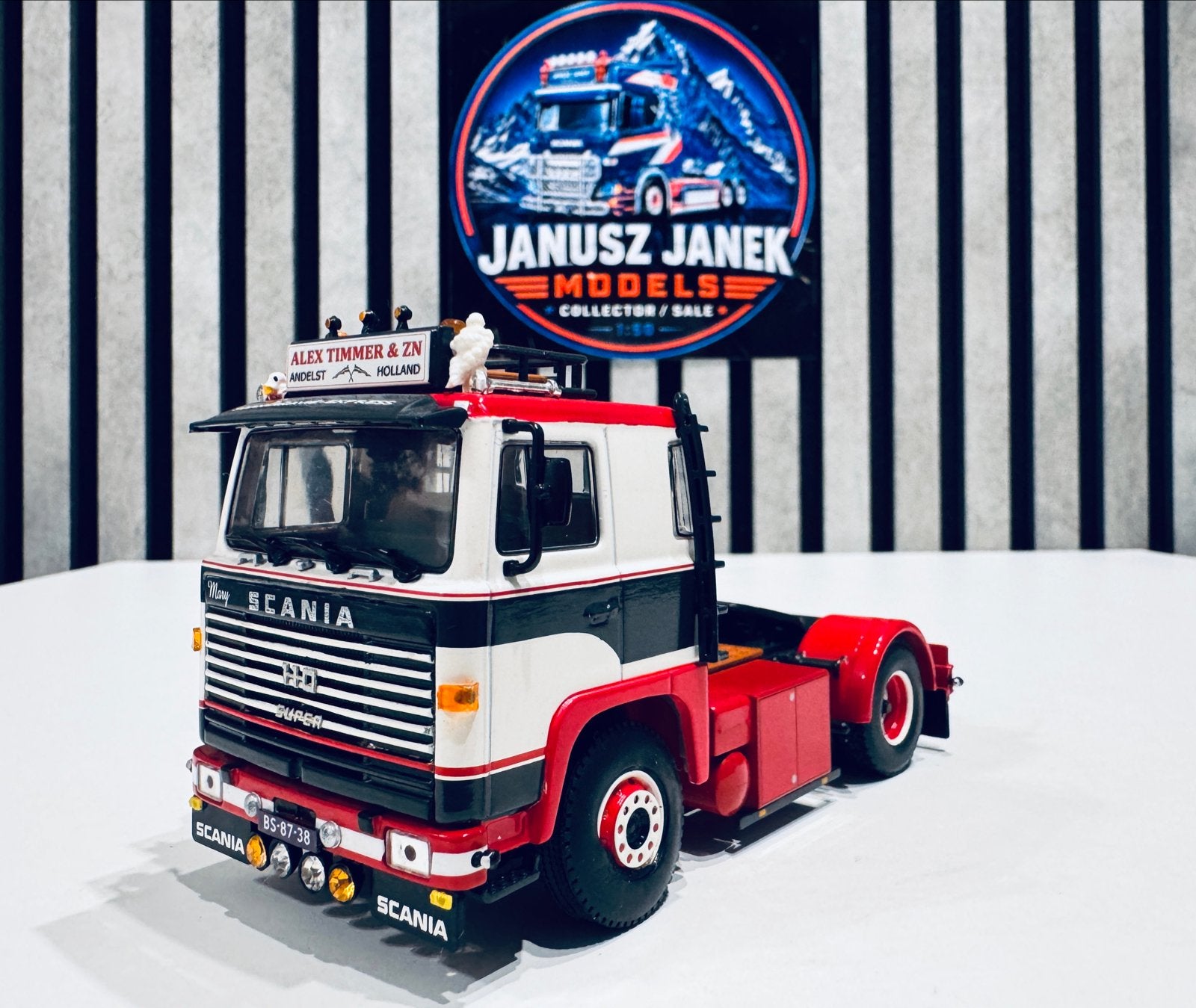 Scania 110 4x2 Alex Timmer & Zn. Wsi 1:50, Verzenden, Nieuw, Bus of Vrachtwagen, Wsi