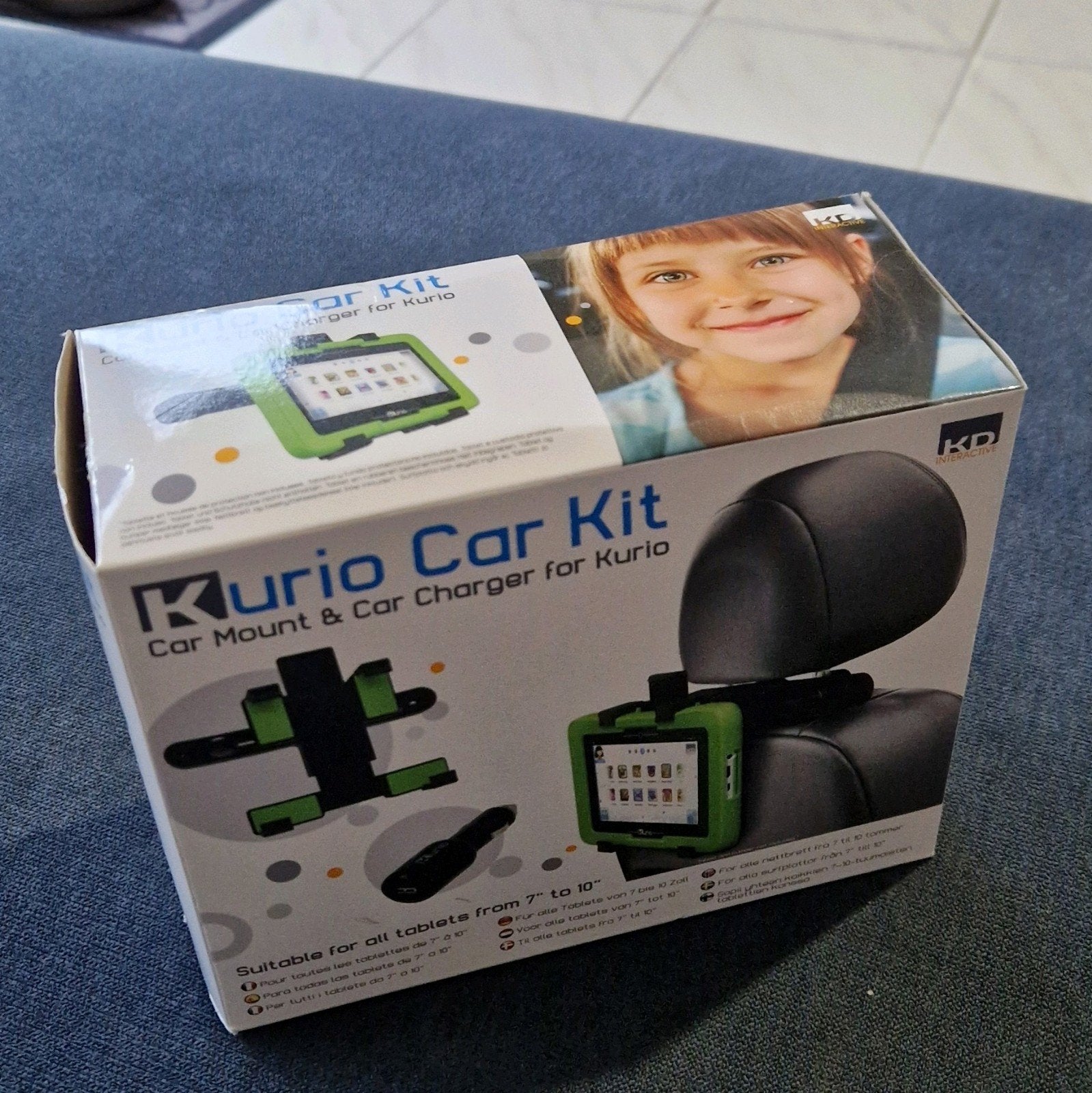 Kurio Car Kit - Tablethouder voor in de auto (7-10 inch), Ophalen, Nieuw