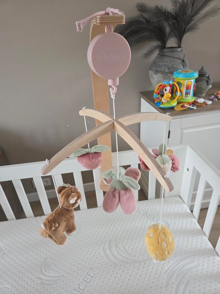 Little Dutch Muziekmobiel - Fairy Garden, Kinderen en Baby's, Speelgoed | Babyspeelgoed, Ophalen, Zo goed als nieuw, Mobiel, Met geluid