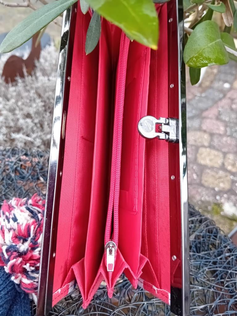 Nieuwe portemonnee met sterrenprint en knipsluiting, Overige merken, Verzenden, Nieuw, Met knipsluiting