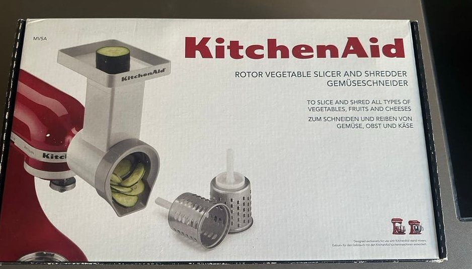 KitchenAid Rotor Groentesnijder en Rasper MVSA, Ophalen of Verzenden, Zo goed als nieuw