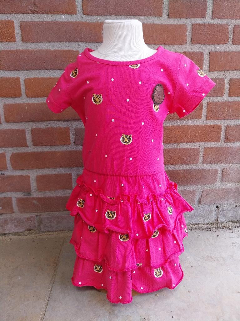 Jurk Squared and Cubed tijger roze maat 92 NIEUW, SO, Meisje, Nieuw, Squared and Cubed