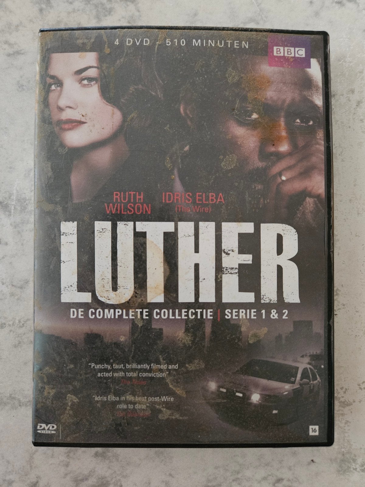 DVD-box Luther - Serie 1 & 2 (4 DVD's - Idris Elba & Ruth Wi, Vanaf 12 jaar, Ophalen of Verzenden, Gebruikt, Thriller