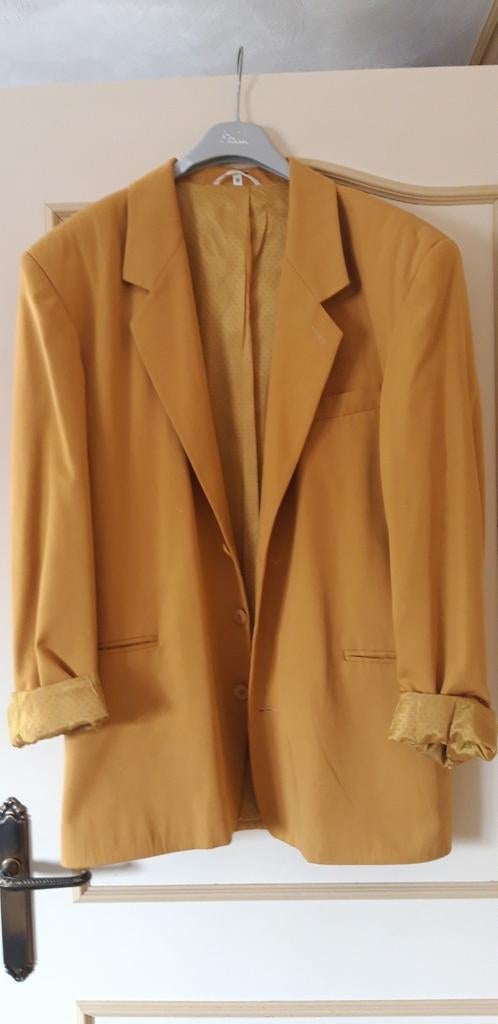 Reto jas, Kleding | Heren, Kostuums en Colberts, Ophalen of Verzenden, Zo goed als nieuw, Maat 48/50 (M), Geel