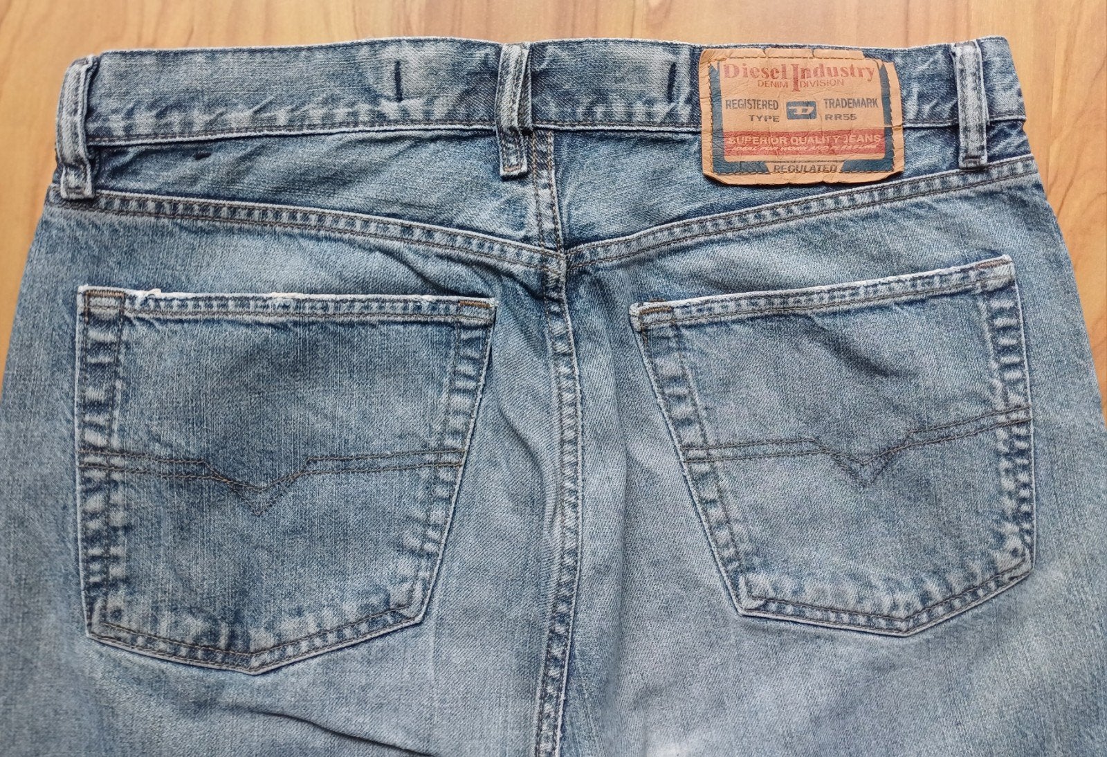 Diesel Industry Vintage jeans - W33 - W34, Kleding | Heren, Ophalen, Blauw, W33 - W34 (confectie 48/50), Gedragen