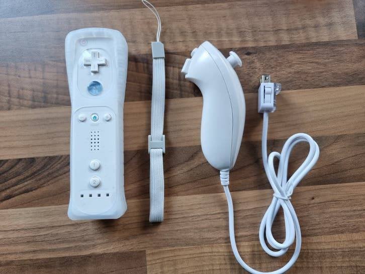 Nintendo Wii mote + Nunchuck set | Nieuw | 3th party, Ophalen of Verzenden, Wii, Wii-mote of Nunchuck