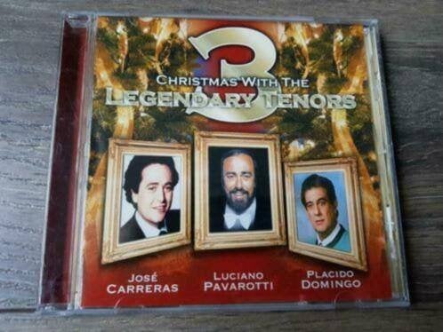 Cd : Christmas with the 3 legendary tenors, Cd's en Dvd's, Ophalen of Verzenden, Zo goed als nieuw, Kerst