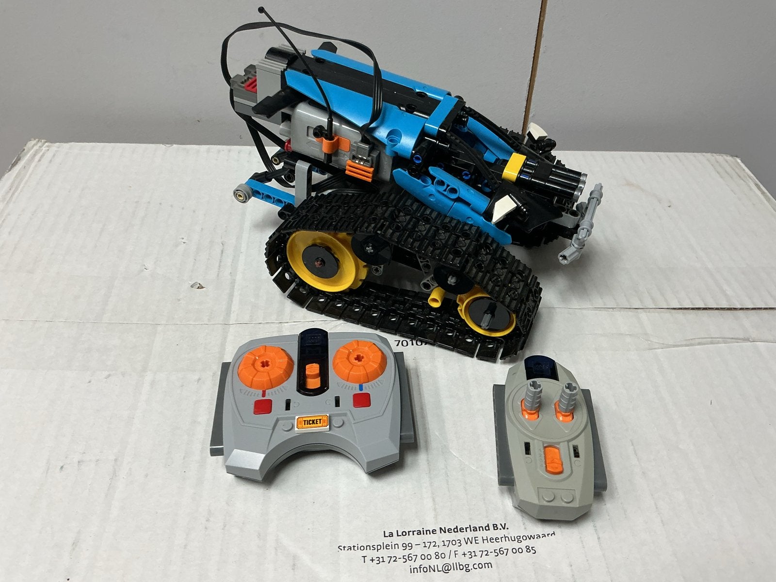 Lego 42095 Technic RC Rupsvoertuig met Afstandsbediening, Ophalen of Verzenden, Gebruikt, Overige typen