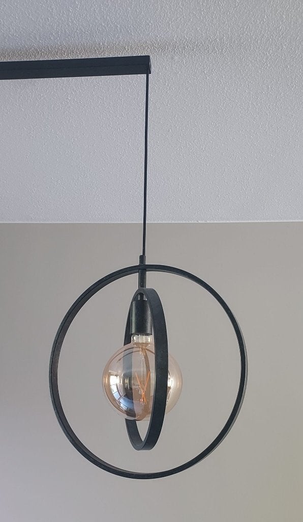 Lamp, Huis en Inrichting, Ophalen, Zwart, E27 (groot), Zo goed als nieuw