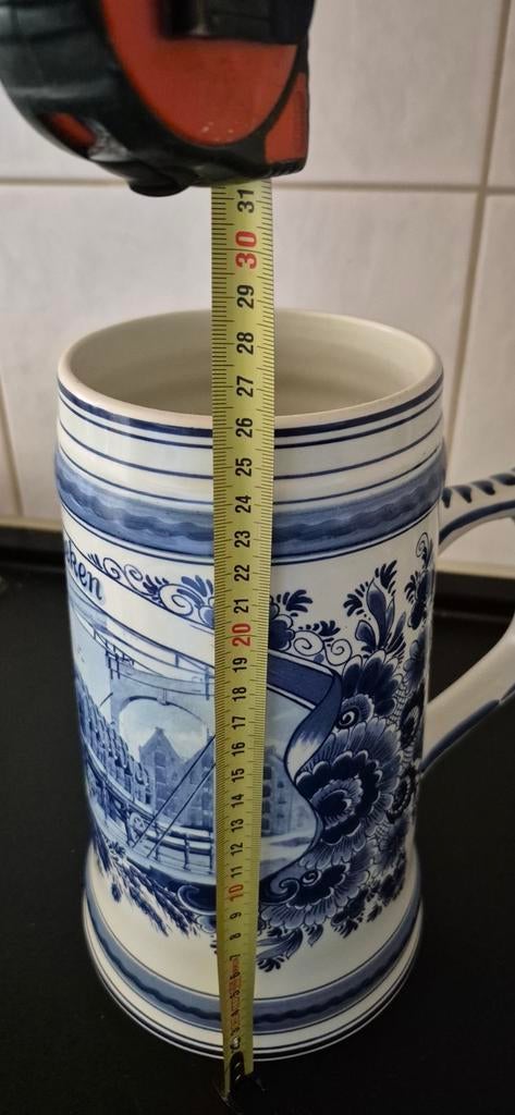 Delfts Blauwe Heineken Bierpul - Vintage Collectie, Ophalen