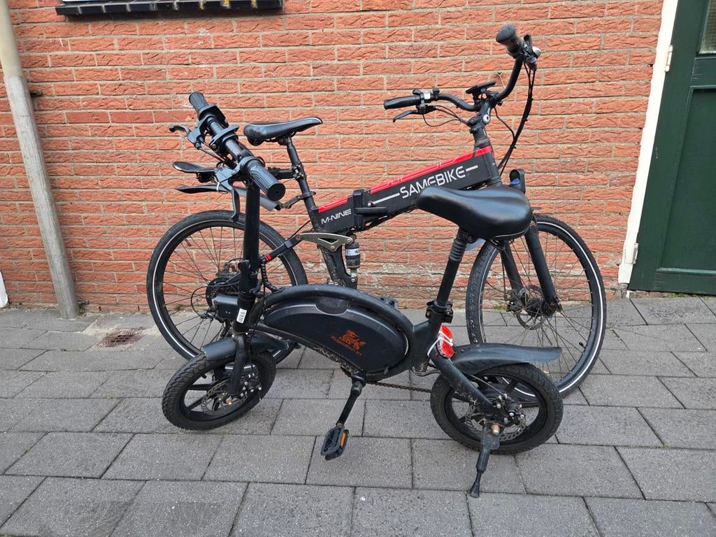 Twee elektrische fietsen, Ophalen, Gebruikt, Overige merken