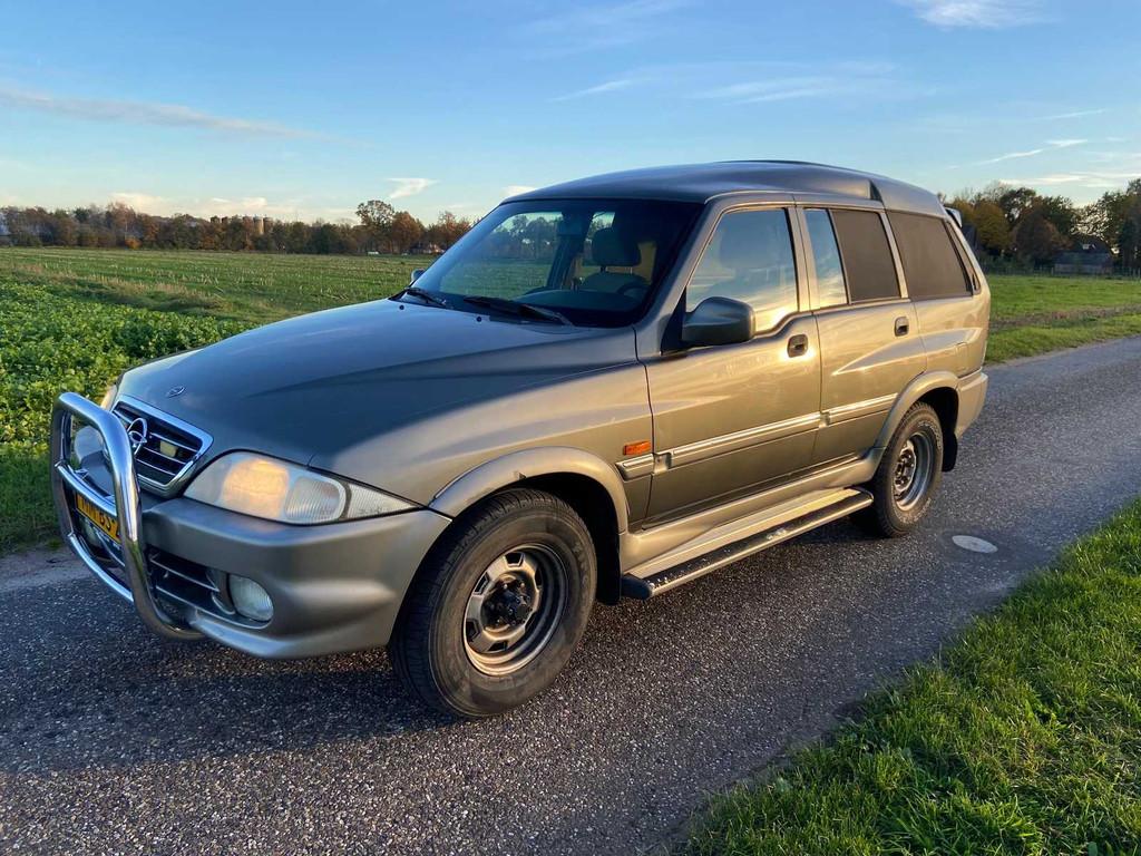 Ssangyong - Musso TD 4x4 - Personenauto - 2001, Gebruikt, Overige carrosserieën, Musso, Origineel Nederlands