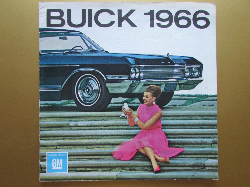 1966 Buick brochure, Nederlands, Ophalen of Verzenden, Zo goed als nieuw, Overige merken