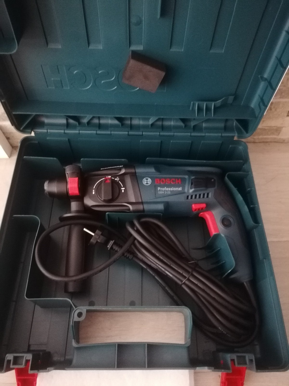 Bosch Professional GBH 2-21 Boorhamer - Nieuw in Koffer, Ophalen, 600 watt of meer, Boor- en/of Breekhamer, Nieuw