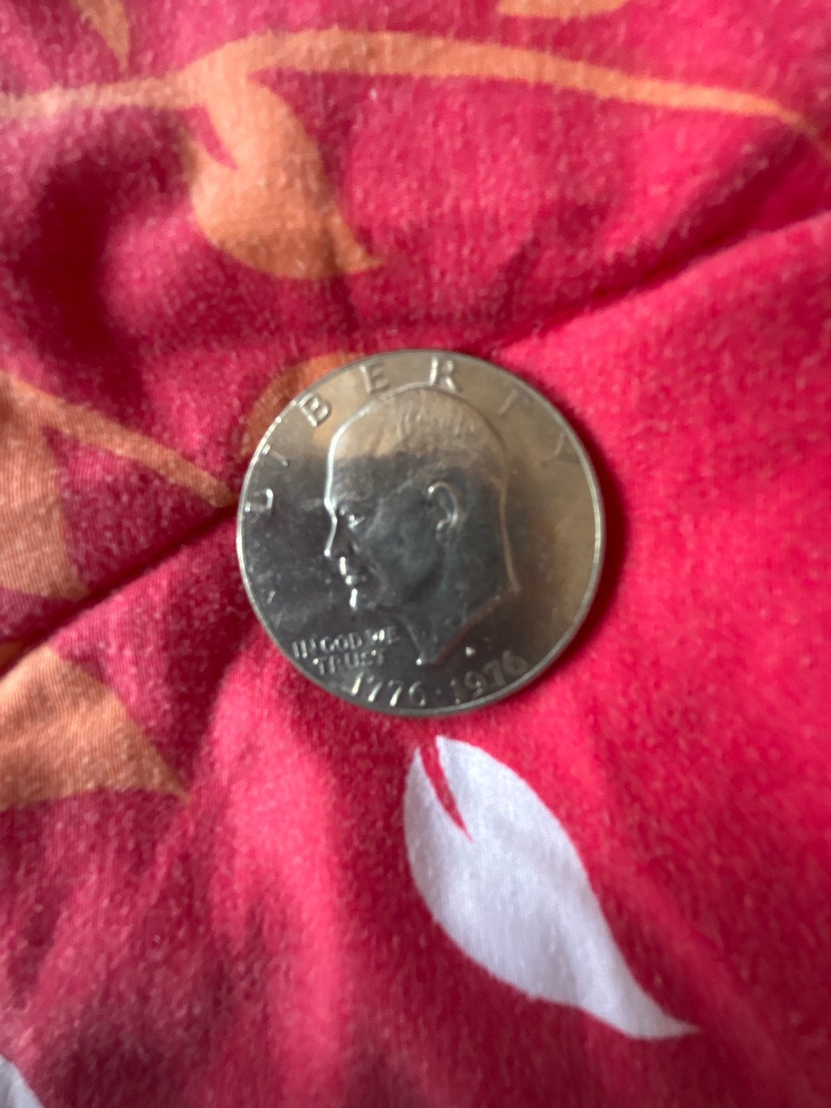 Amerikaanse One Dollar munt 1976, Ophalen of Verzenden, Noord-Amerika, Losse munt