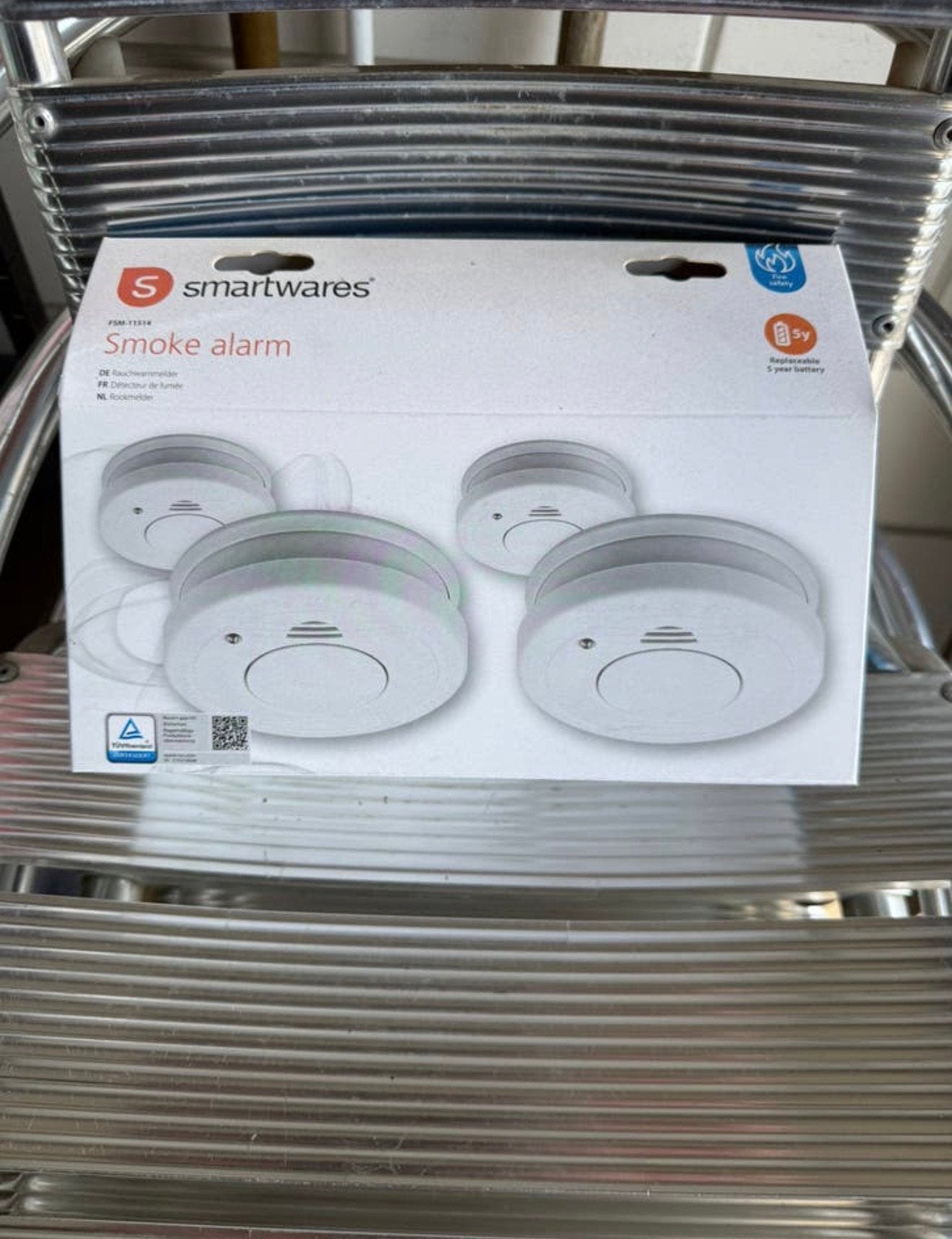 Partijverkoop - Rookmelders 4 in 1 doos, Ophalen of Verzenden, Nieuw, Detector, Sensor of Melder, Rook