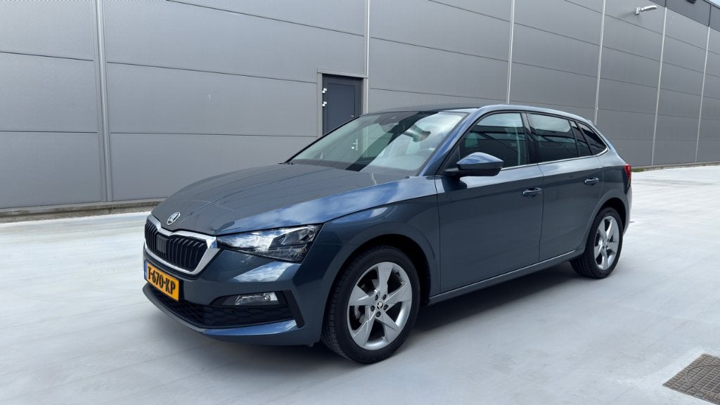 Skoda Scala 1.0 TSI Greentech 95pk 2019 Grijs, Auto's, Skoda, Voorwielaandrijving, 95 pk, 49 €/maand, 1092 kg