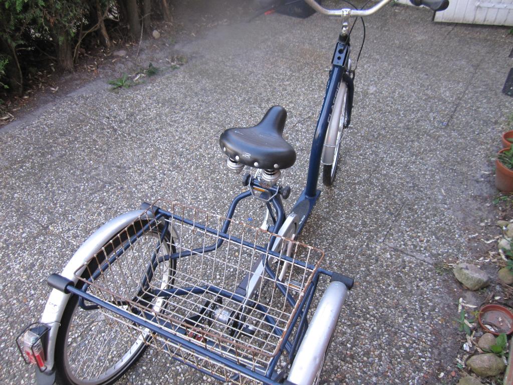 Driewiel fiets, Fietsen en Brommers, Fietsen | Driewielfietsen, Ophalen, Gebruikt, PFAU Tec