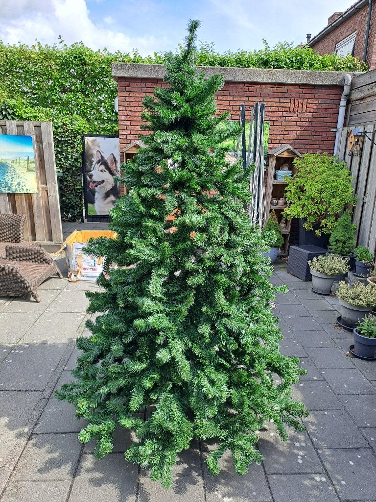 Kunstkerstboom 2.15m, Ophalen, Zo goed als nieuw