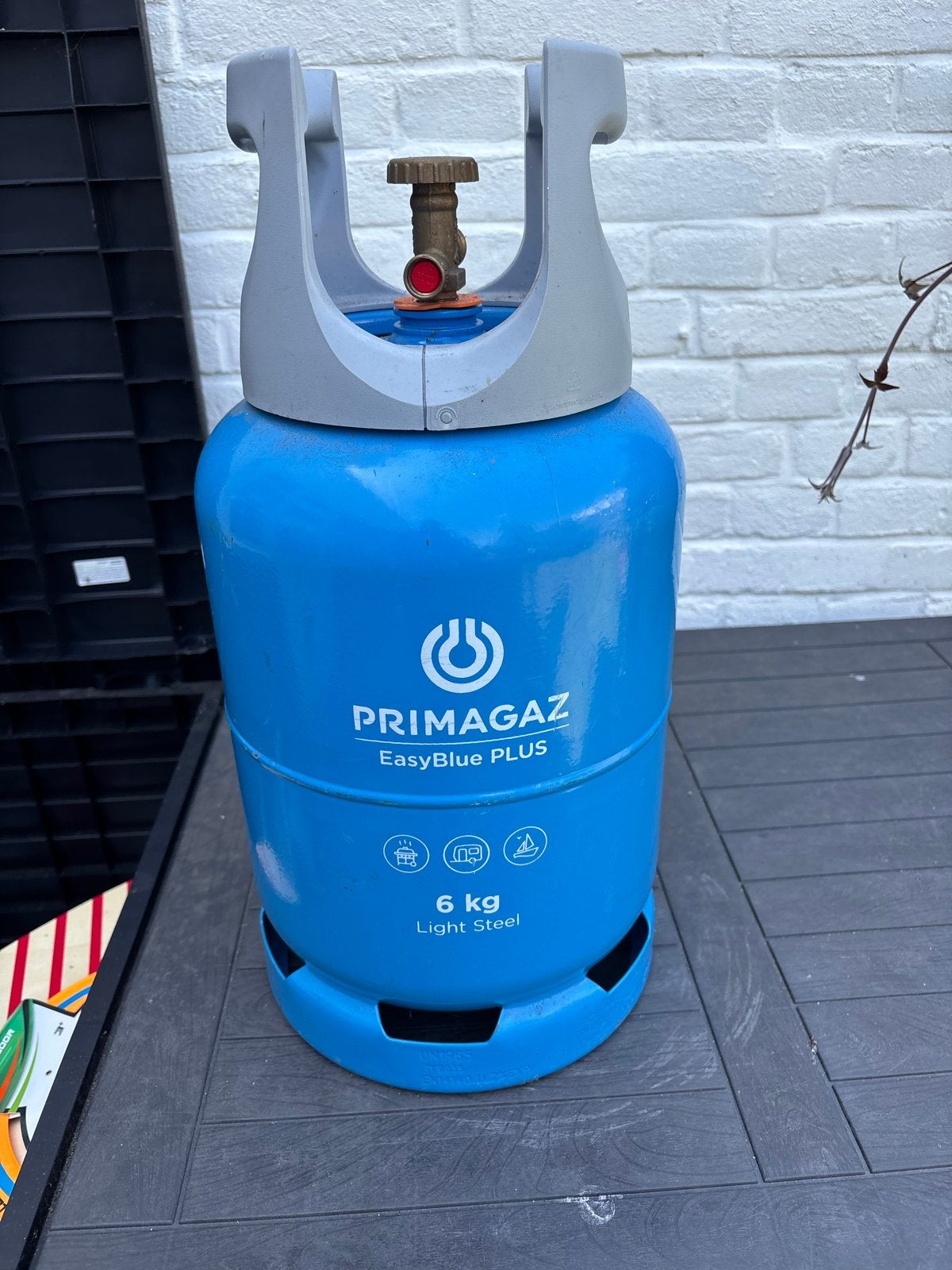 Primagaz EasyBlue PLUS 6 kg gasfles, Caravans en Kamperen, Ophalen, Gebruikt