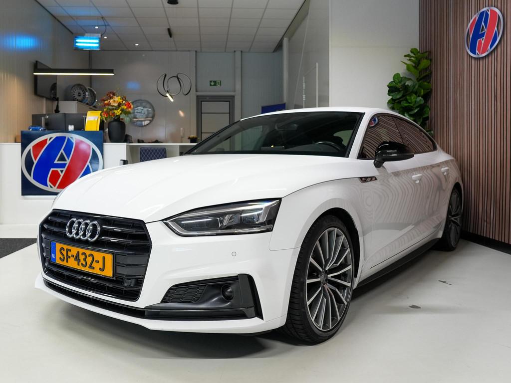 Audi A5 Sportback 2.0 TFSI Launch Edition 190pk|3x S-line| C, Gebruikt, 1435 kg, Wit, Geïmporteerd