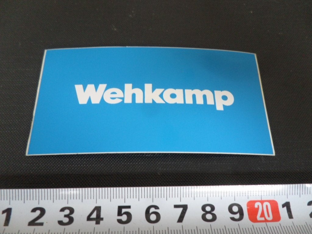 sticker Zwolle WEHKAMP, Verzamelen, Ophalen, Zo goed als nieuw