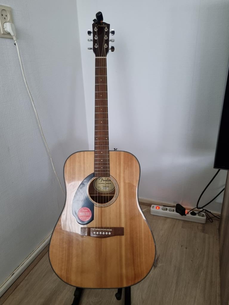 Gitaar linkshandig Fender, Muziek en Instrumenten, Ophalen of Verzenden, Zo goed als nieuw, Klassieke of Spaanse gitaar
