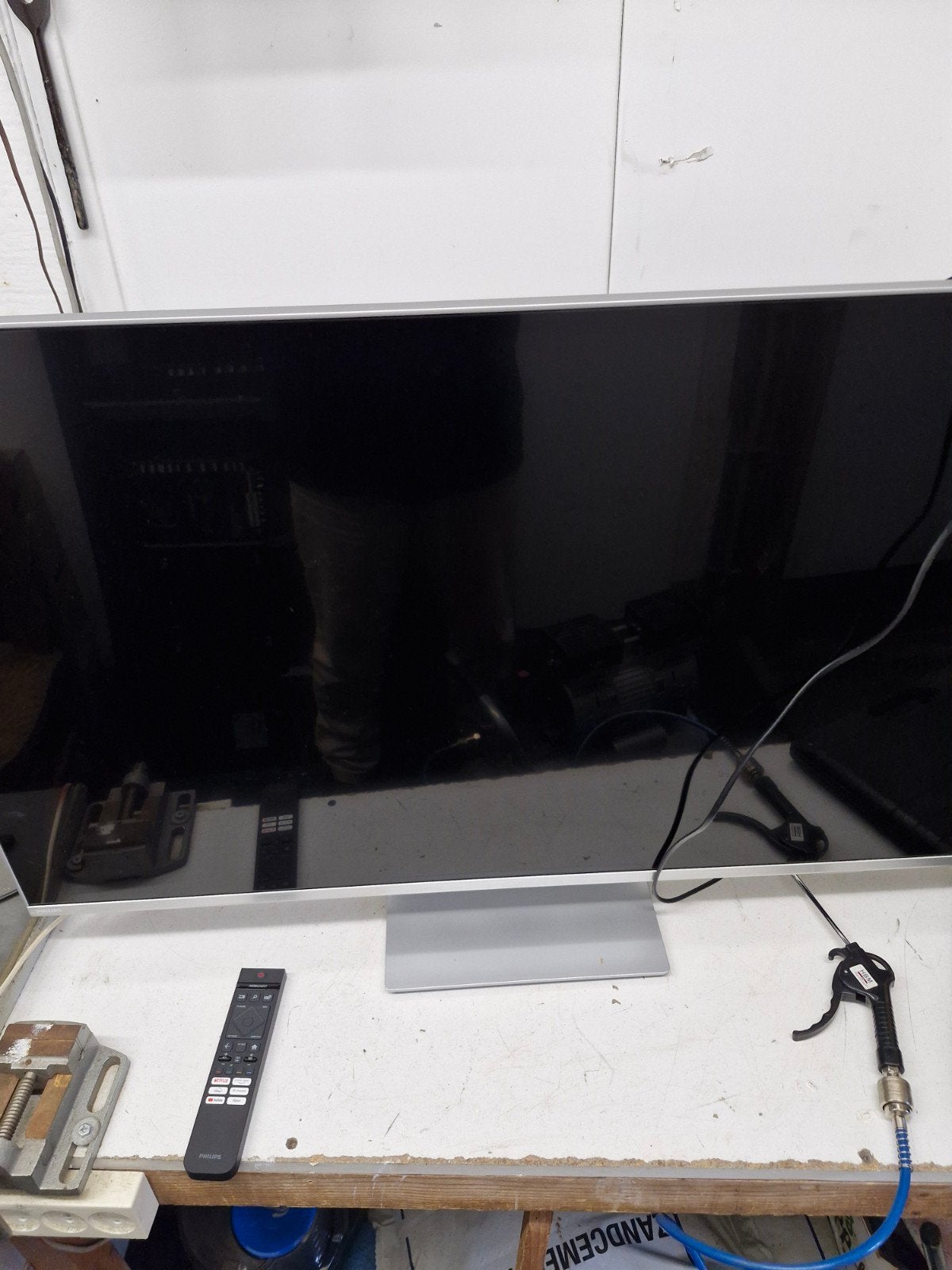 te koop een defekte philips 43 inc, Ophalen of Verzenden, 100 cm of meer, 50 Hz, Philips