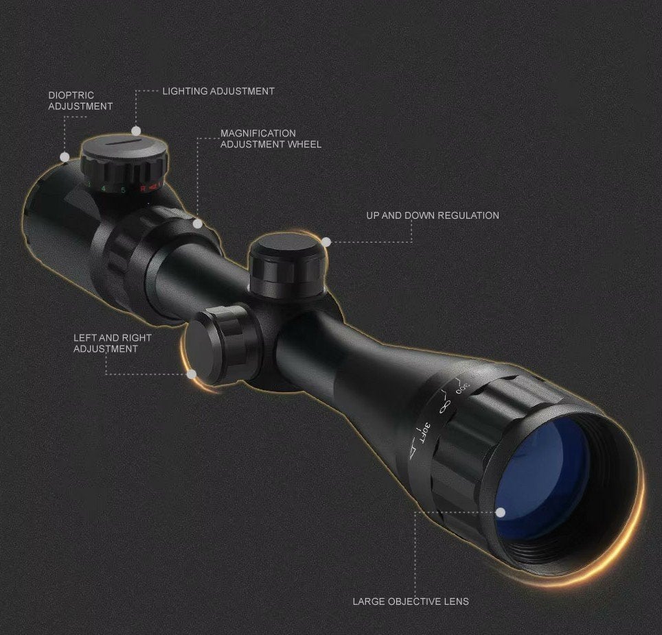 Scope richtkijker 4 -16x40 incl. mont.mat.KOOPJE !! EUR 59, Verzenden, Nieuw