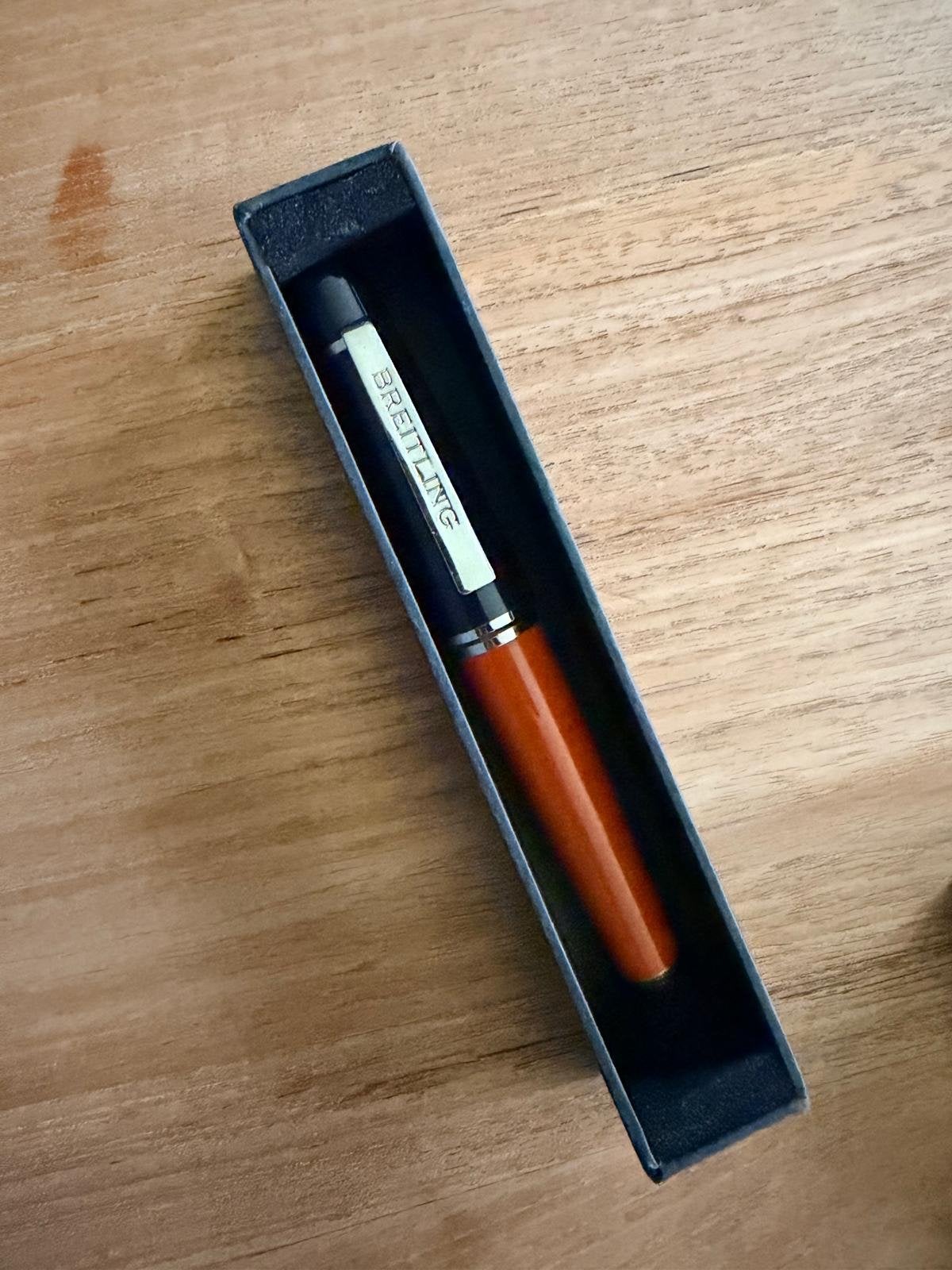 Breitling Balpen met Doosje, Overige merken, Balpen, Met doosje, Ophalen of Verzenden