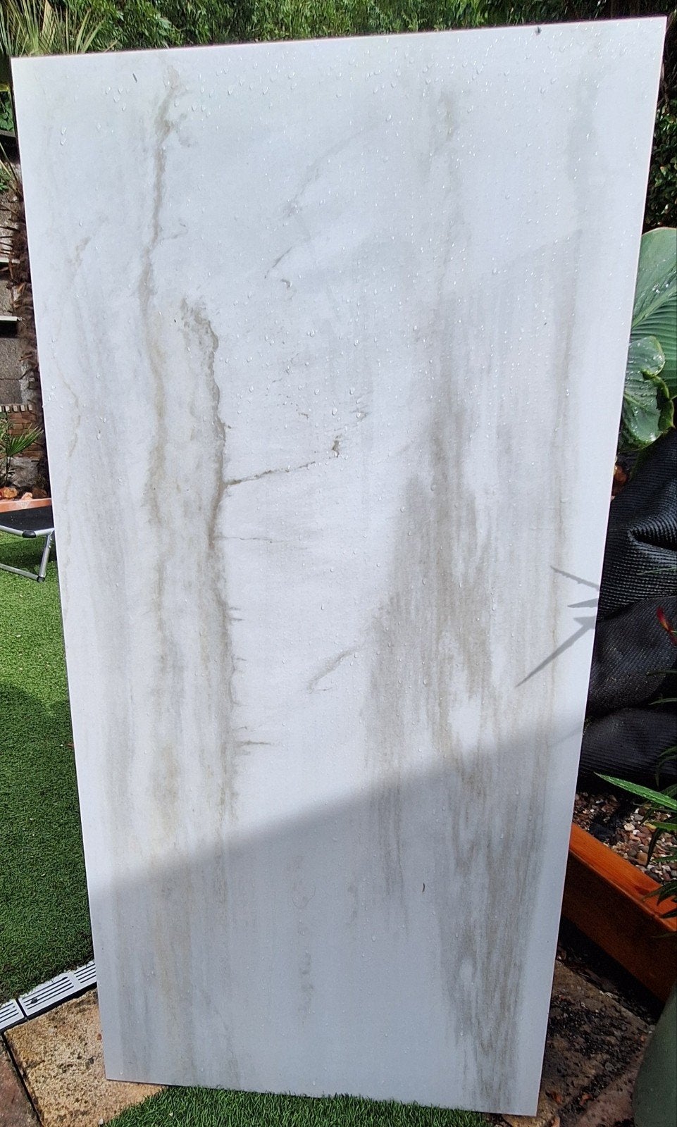 7 marmeren 60x120cm tegels, nieuw, Ophalen, 60 cm of meer, 60 cm of meer, Nieuw