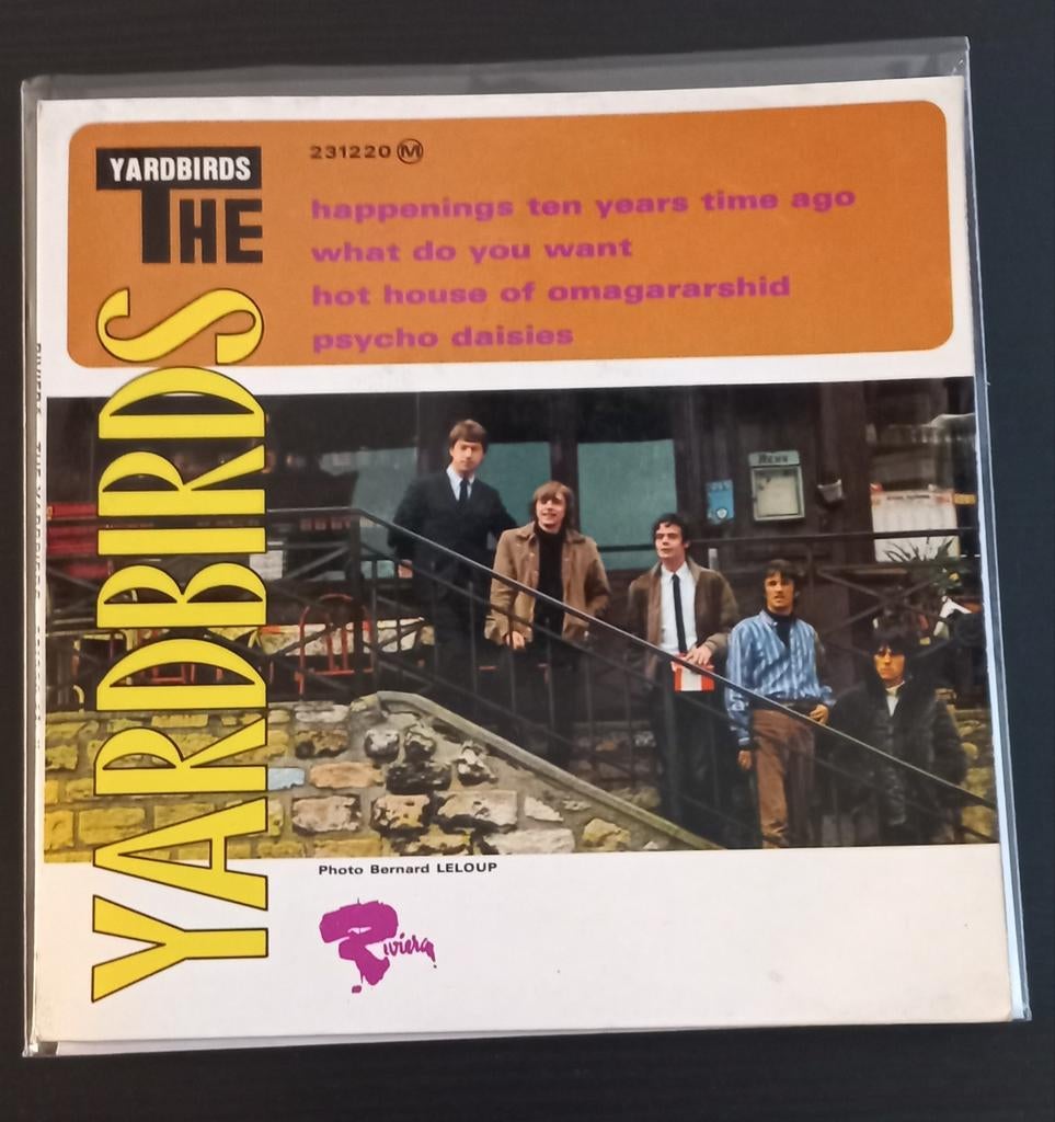 The Yardbirds Happenings ten years EP FH France Psych, Gebruikt, Originele persing, 7 inch, Ophalen of Verzenden
