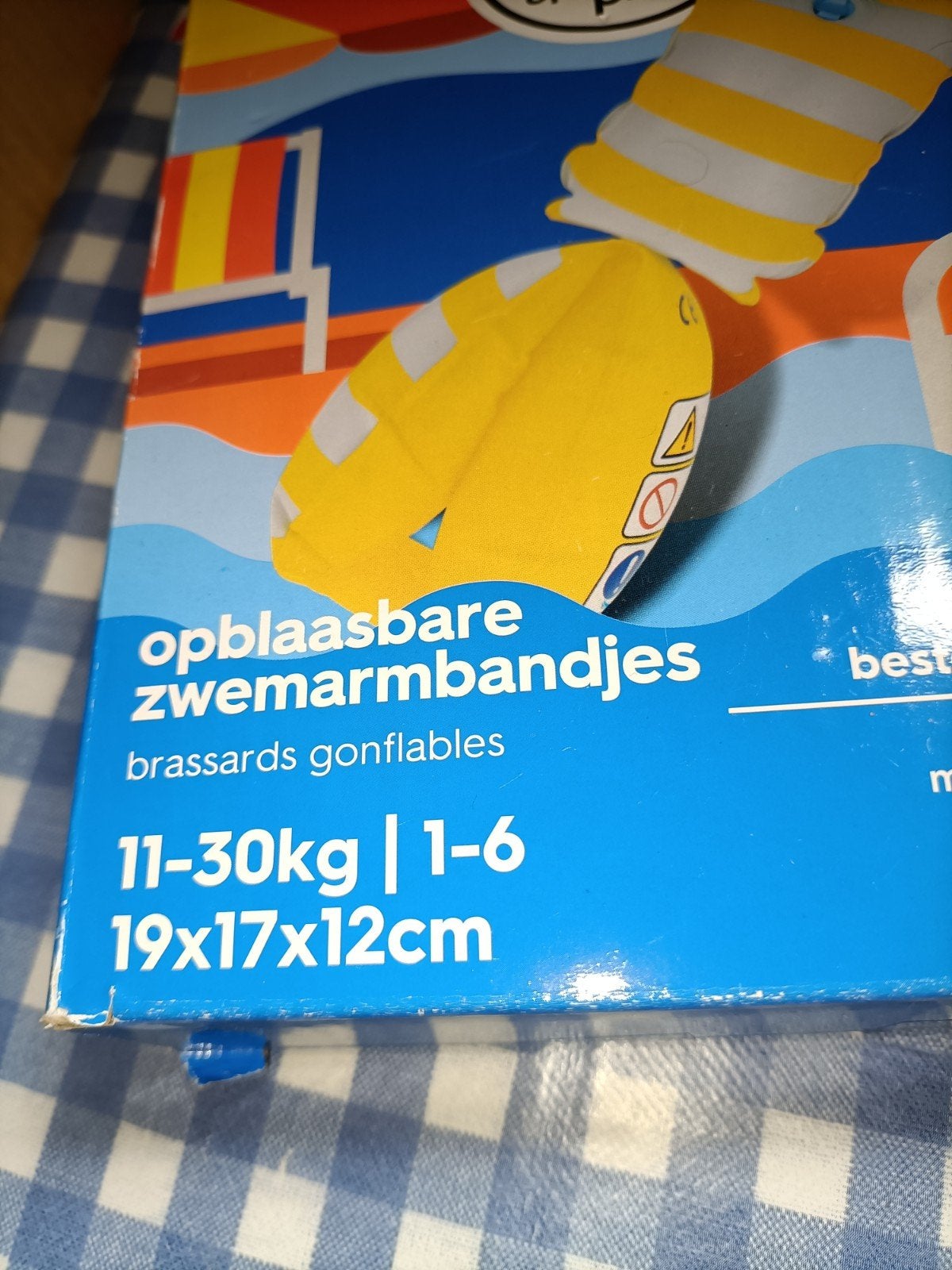 Nieuwe zwembandjes 11-30 kg, Ophalen of Verzenden, Zo goed als nieuw, Jongetje of Meisje, Zwem-accessoire