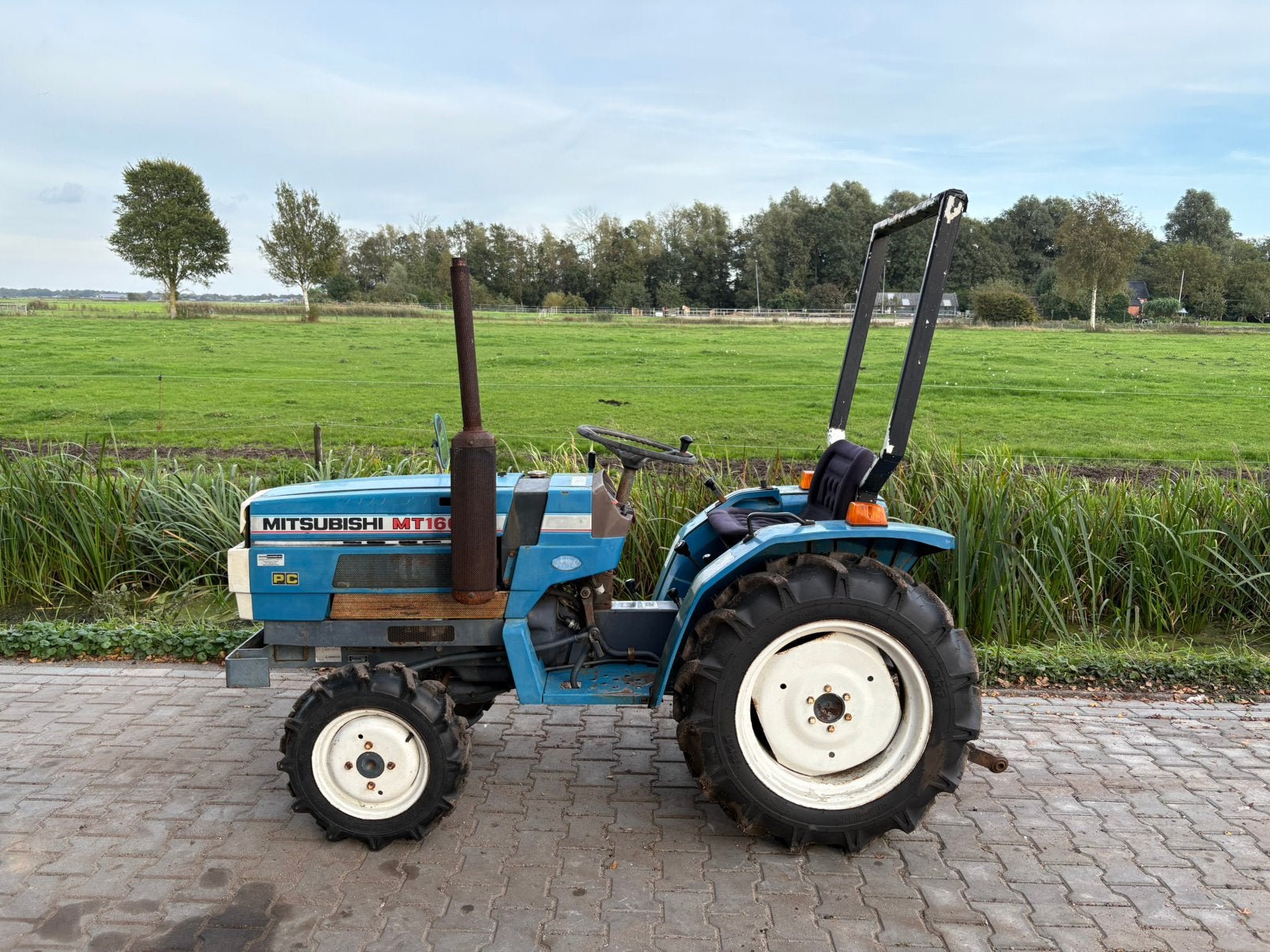 Mitsubishi mt1601 minitractor mini trekker, Overige merken, Gebruikt, Tot 2500, Ophalen of Verzenden