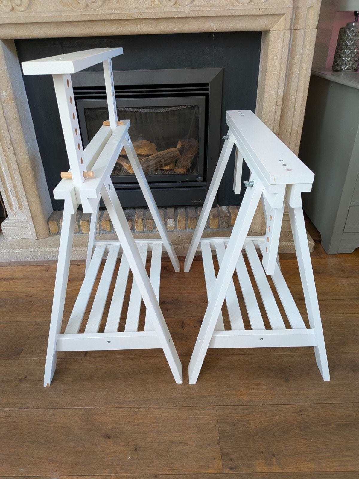 IKEA MITTBACK schragen wit (set van 2) – Verstelbaar
Nette s, Ophalen, 50 tot 100 cm, 50 tot 100 cm, Zo goed als nieuw