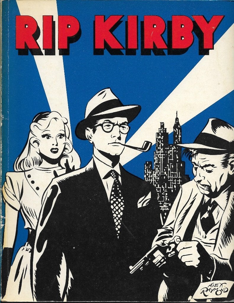 Rip Kirby - Oberon uitgave, Boeken, Eén stripboek, Ophalen of Verzenden, Gelezen