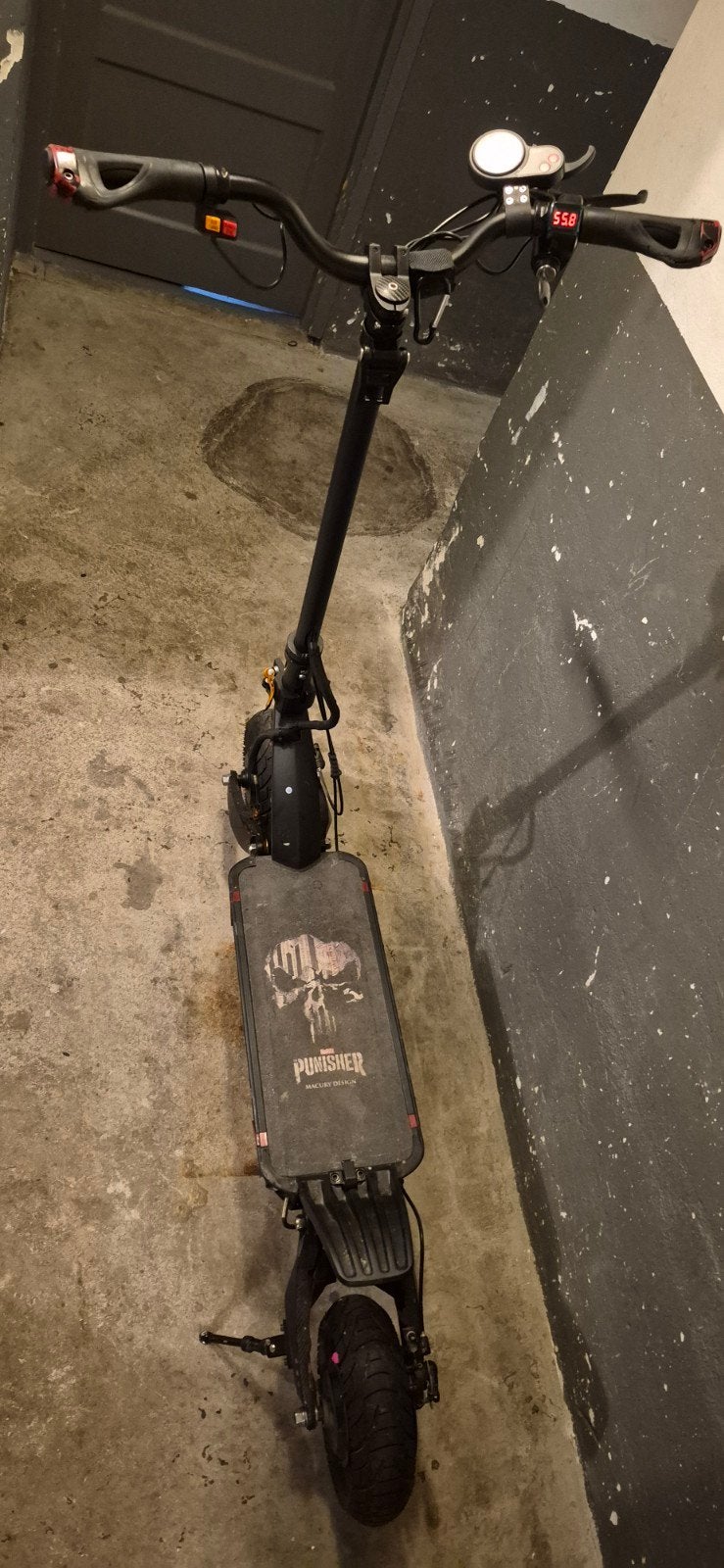 Zero 10x 60v Krachtige elektrische step met Punisher design, Ophalen, Gebruikt, Elektrische step (E-scooter), Onbekend