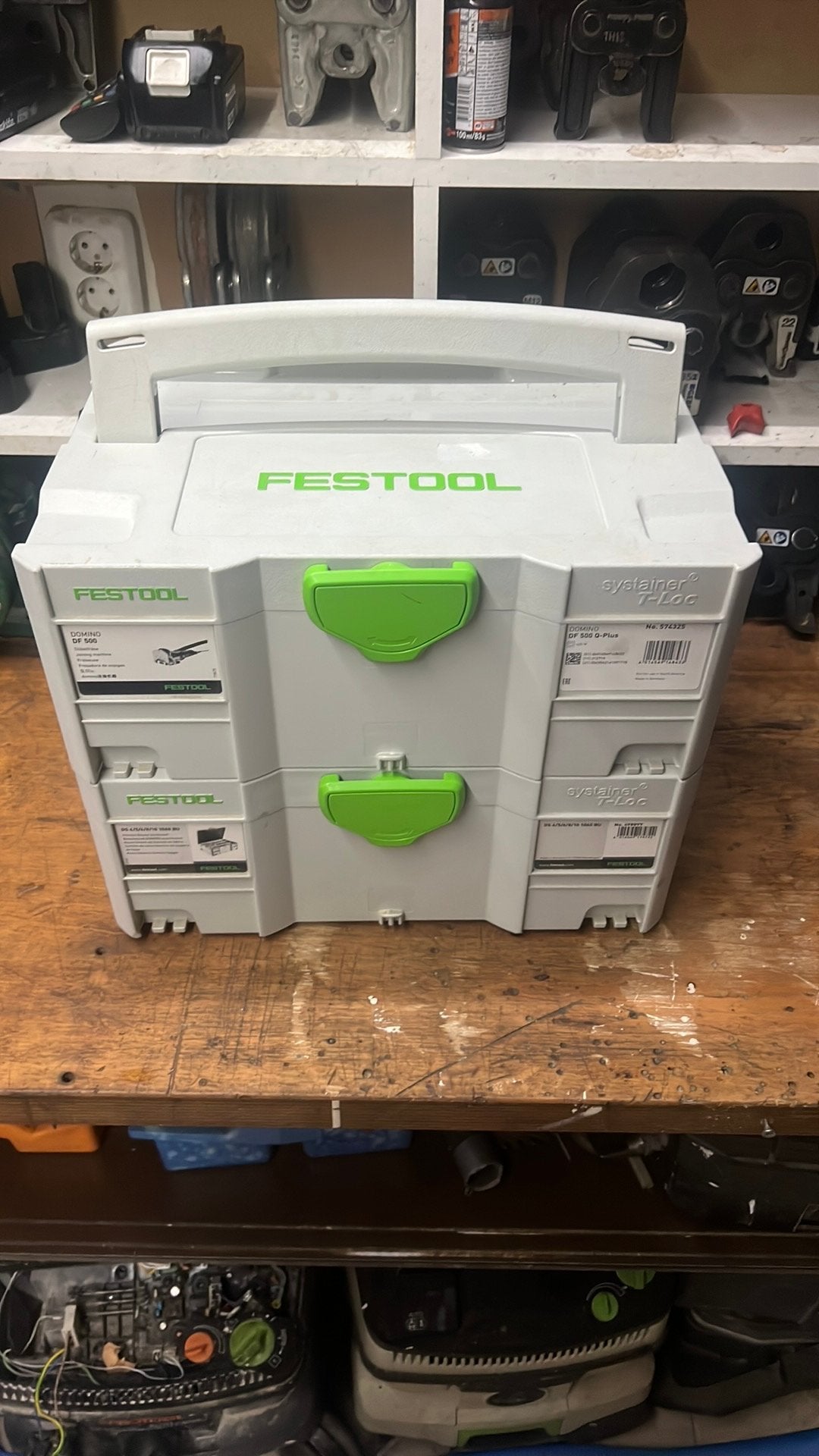 Foto 9 van Festool df 500 domino set Z.g.a.n