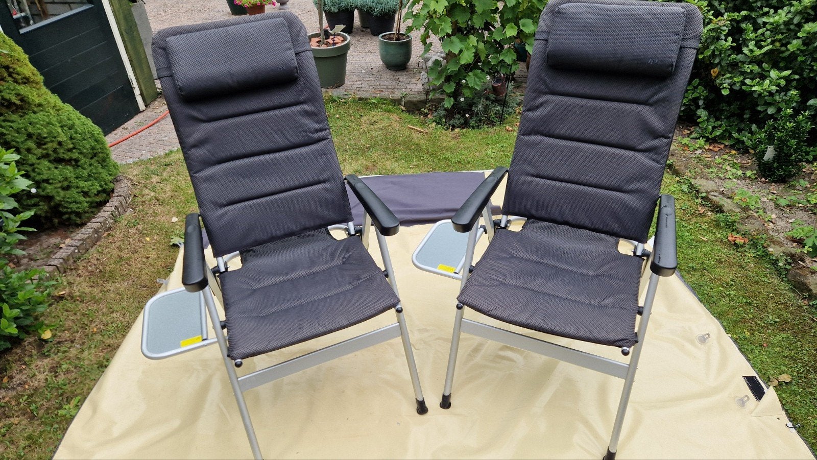 2 campingstoelen ANWB, Caravans en Kamperen, Kampeermeubelen, Ophalen, Campingstoel